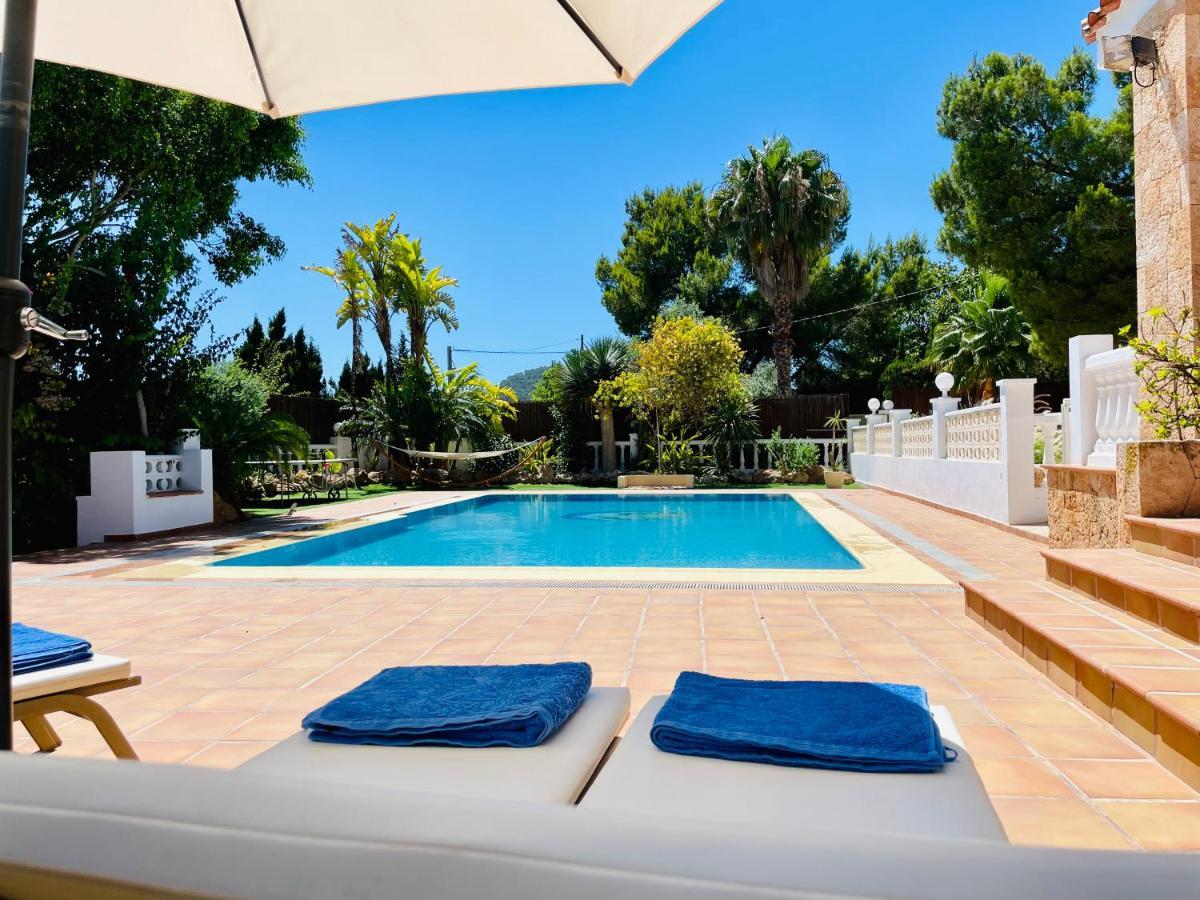 Villa Con Piscina Gigante Sant Francesc de s'Estany Kültér fotó