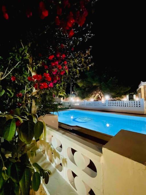 Villa Con Piscina Gigante Sant Francesc de s'Estany Kültér fotó