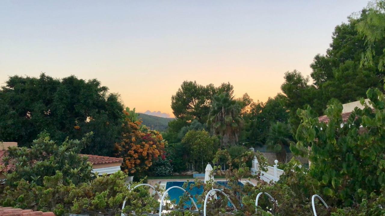 Villa Con Piscina Gigante Sant Francesc de s'Estany Kültér fotó